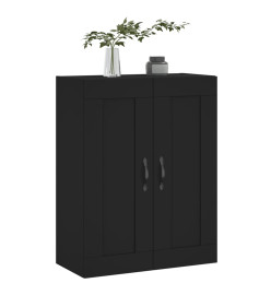 Armoire murale noir 69,5x34x90 cm bois d'ingénierie