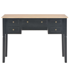 Bureau Noir 109,5 x 45 x 77,5 cm Bois