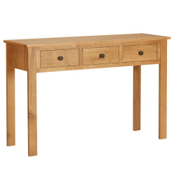 Coiffeuse 110x40x75 cm Bois de chêne massif