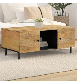 Table basse 100x54x40 cm bois de manguier massif