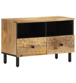 Meuble TV 70x33x46 cm Bois massif de manguier