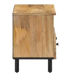 Meuble TV 70x33x46 cm Bois massif de manguier