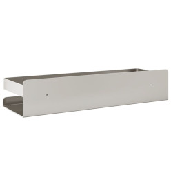 Étagère de douche 30x10x6 cm acier inoxydable 304 brossé