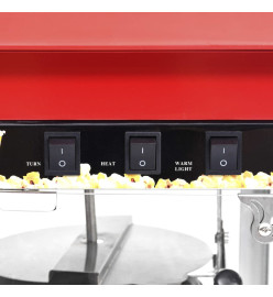 Machine à pop-corn avec pot de cuisson en téflon 1400 W