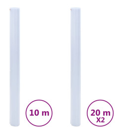 Films pour fenêtre 3 pcs statique dépoli gris transparent PVC