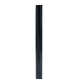 Films pour fenêtre 5 pcs statique dépoli noir PVC