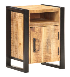 Table de chevet 40x35x55 cm Bois de manguier solide