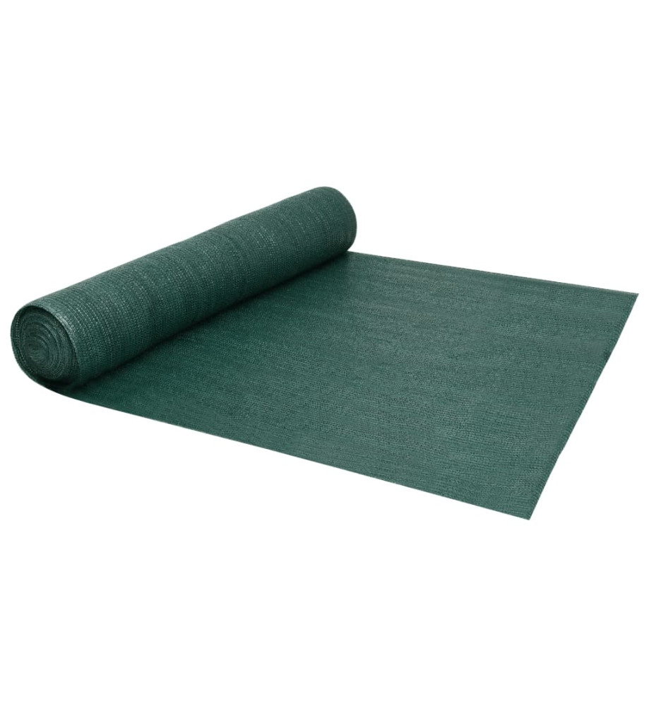 Filet brise-vue Vert 1,5x50 m PEHD 195 g/m²