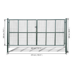 Portillon Maille 415 x 250 cm / 400 x 200 cm