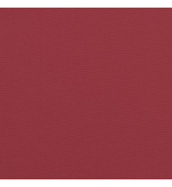 Coussins de chaise à dossier haut lot de 6 rouge bordeaux
