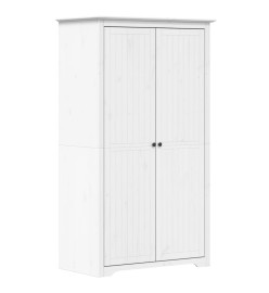 Garde-robe BODO blanc 101x52x176,5 cm bois massif de pin