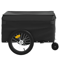 Remorque de vélo noir 45 kg fer