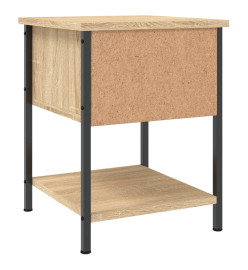 Table de chevet chêne sonoma 34x35,5x45 cm bois d'ingénierie