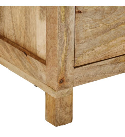 Table de chevet 45x35x60 cm Bois de manguier solide