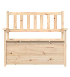 Banc 112,5x51,5x96,5 cm Bois de pin massif