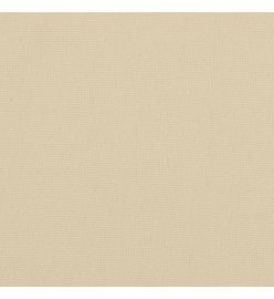 Coussin rond beige Ø 100 x11 cm tissu oxford