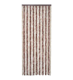 Moustiquaire Beige et marron clair 120x220 cm Chenille