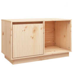 Meuble TV 74x35x44 cm Bois de pin massif