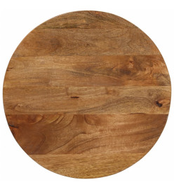 Dessus de table Ø 60x2,5 cm rond bois de manguier massif