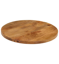 Dessus de table Ø 60x2,5 cm rond bois de manguier massif