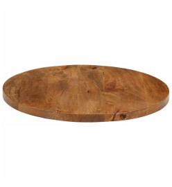 Dessus de table Ø 60x2,5 cm rond bois de manguier massif