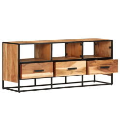 Meuble TV 110x30x45 cm Bois d'acacia massif