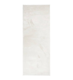 Tapis OVIEDO à poils courts beige 80x200 cm