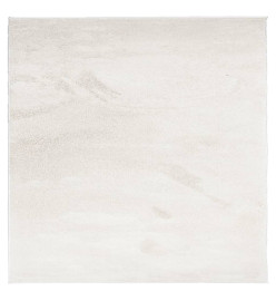 Tapis OVIEDO à poils courts beige 160x160 cm