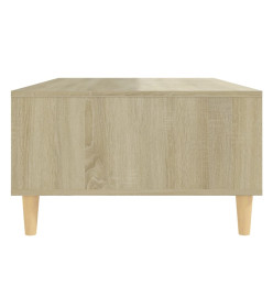 Table basse Chêne sonoma 103,5x60x35 cm Aggloméré