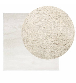 Tapis OVIEDO à poils courts beige 240x240 cm