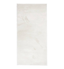 Tapis OVIEDO à poils courts beige 100x200 cm