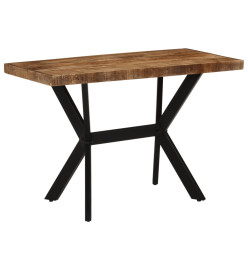 Table à manger 110x55x75 cm bois de manguier massif