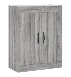 Armoire murale sonoma gris 69,5x34x90 cm bois d'ingénierie