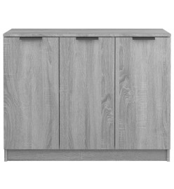 Buffet Sonoma gris 90,5x30x70 cm Bois d'ingénierie