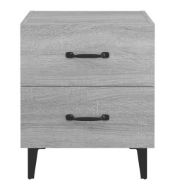 Table de chevet Sonoma gris 40x35x47,5 cm