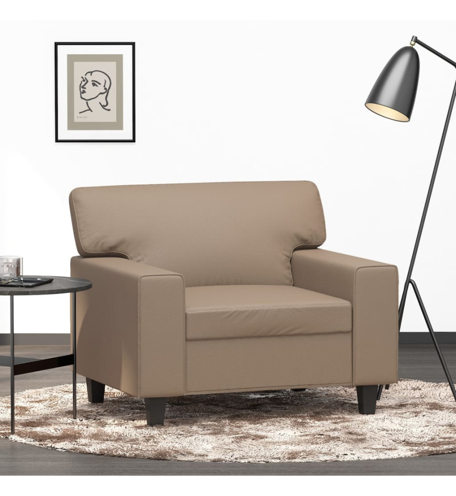 Fauteuil Cappuccino 60 cm Similicuir