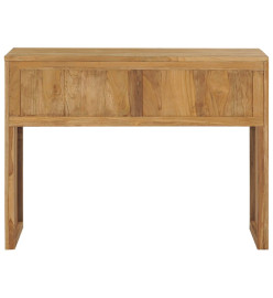 Table console 100x35x75 cm Bois de teck massif