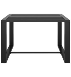 Salon de jardin 5 pcs avec coussins Aluminium Anthracite