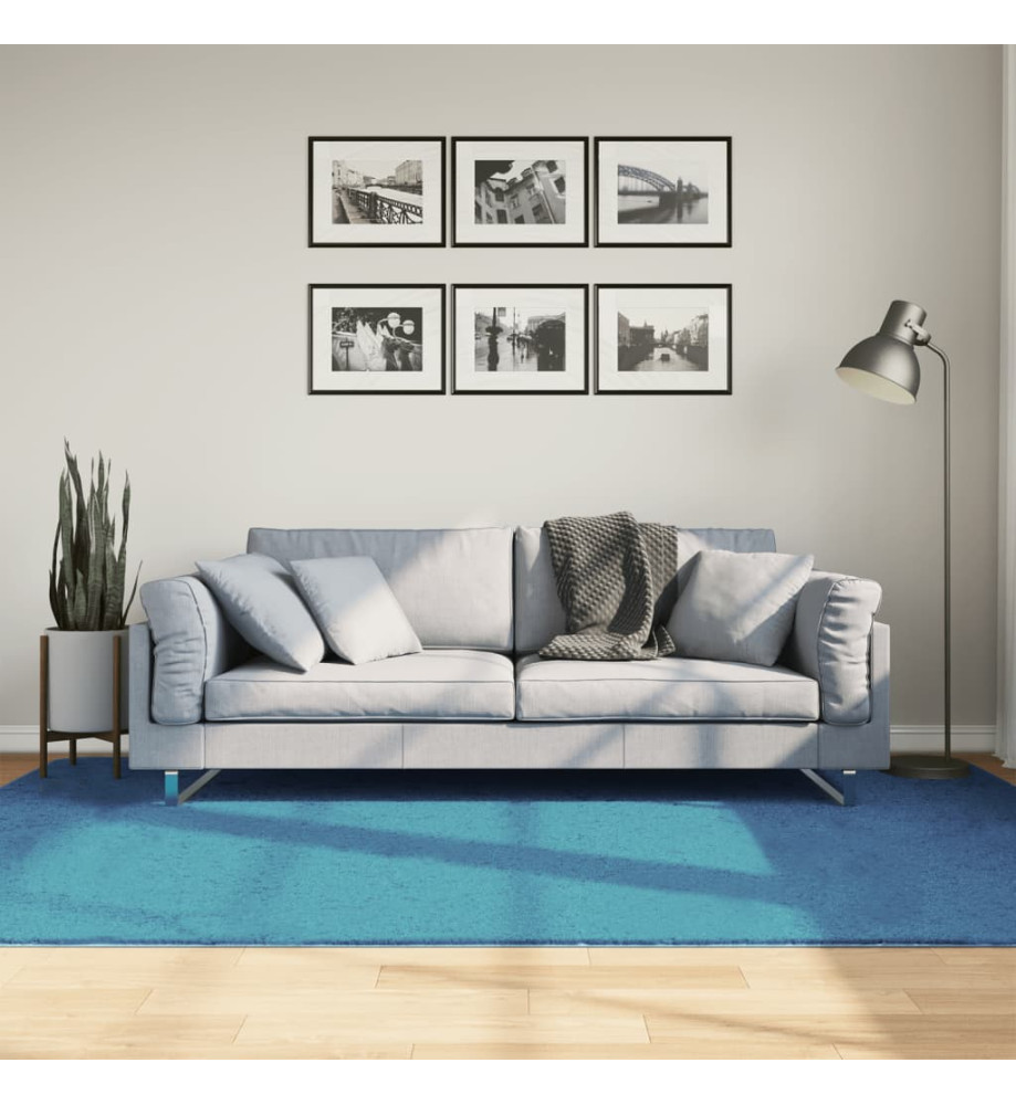 Tapis OVIEDO à poils courts turquoise 160x230 cm Tapis OVIEDO à poils courts turquoise 160x230 cm