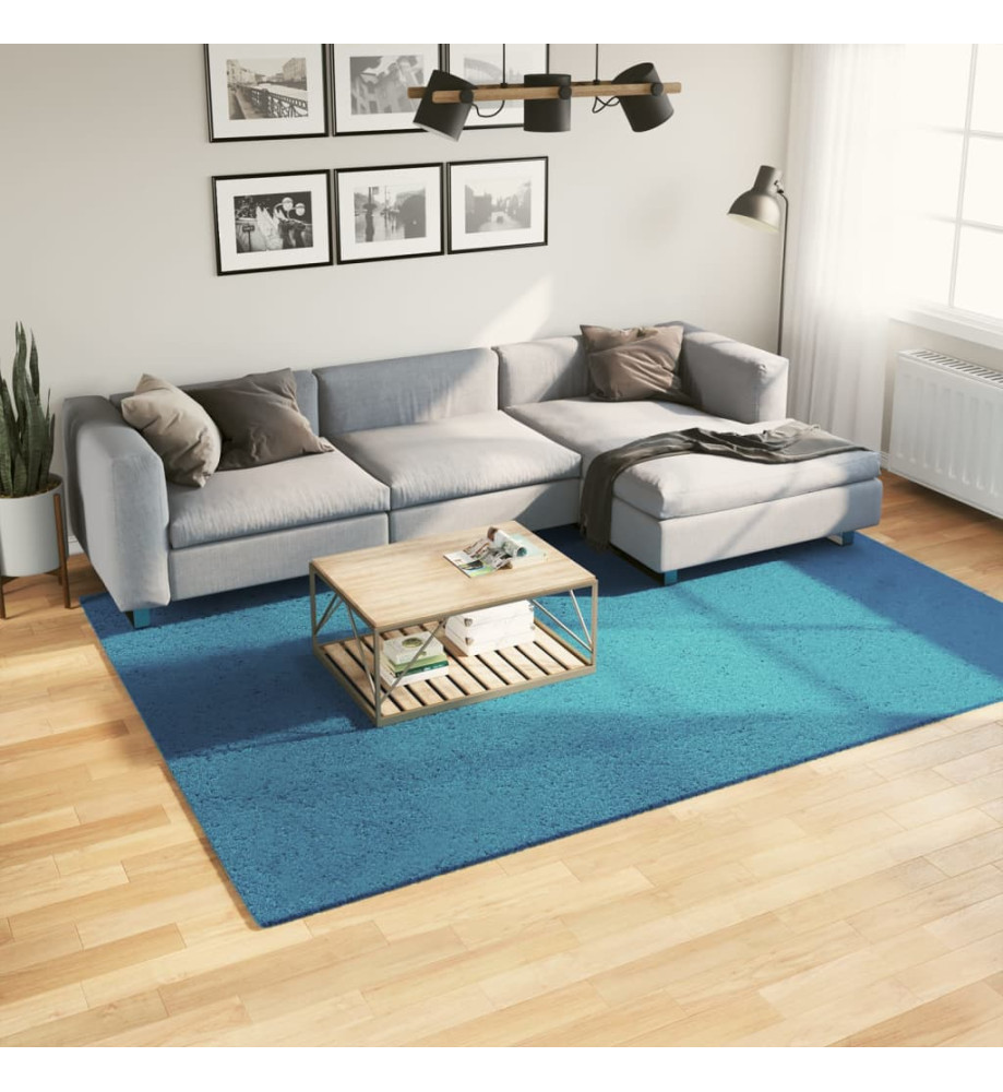 Tapis OVIEDO à poils courts turquoise 200x280 cm Tapis OVIEDO à poils courts turquoise 200x280 cm