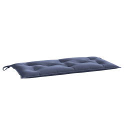 Coussin de banc de jardin bleu marine 110x50x7 cm tissu oxford