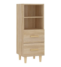 Buffet Chêne sonoma 34,5x34x90 cm Bois d'ingénierie