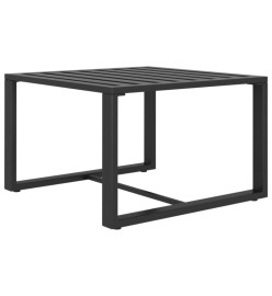 Salon de jardin 8 pcs avec coussins Aluminium Anthracite