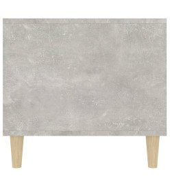 Table basse Gris béton 90x49x45 cm Bois d'ingénierie