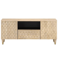 Meuble TV 105x33x46 cm Bois massif de manguier