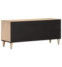 Meuble TV 105x33x46 cm Bois massif de manguier