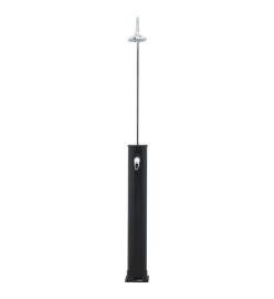 Douche solaire Noir 214 cm 20 L