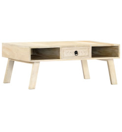 Table basse 100x60x40 cm Bois de manguier massif