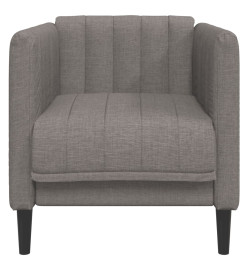 Fauteuil taupe tissu