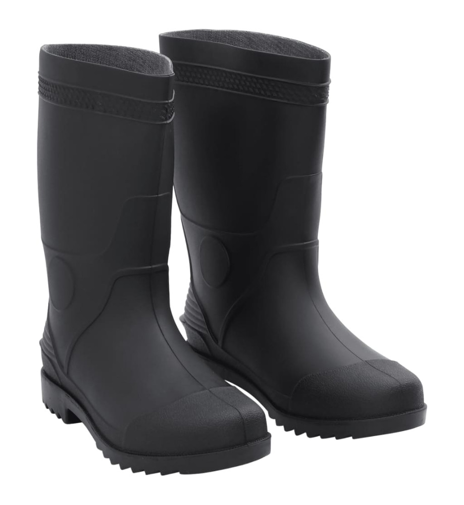 Bottes de pluie noir taille 43 PVC